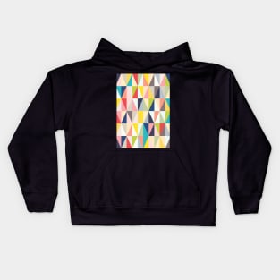 Abstract Geo Diamonds Kids Hoodie